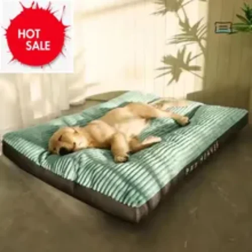 Big Dog Mat Corduroy Pad for Medium Large Dogs Oversize Pet Sleeping Bed Big Thicken Dog Sofa Removable Washable Pet Supplies