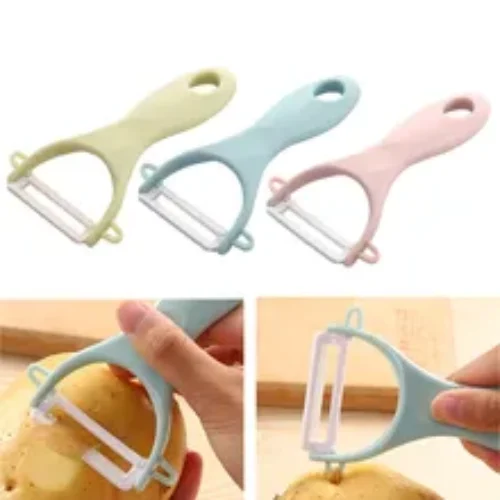 Peeler Ceramics Vegetables Fruits Kitchen Eco-Friendly Peel Chip Multifunction Planer Household Apple Potato Peeler Dining Tools