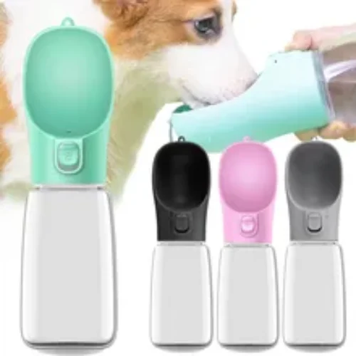 Portable Dog Water Bottle For Small Big Dogs Bowl Outdoor Drinker Water Puppy Pet Travel Water Bottle Wailing Bowl Dog Supplies